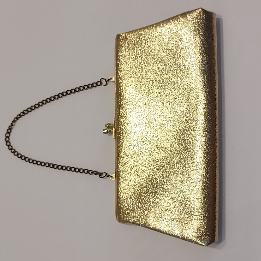 Gold Color Clutch Purse